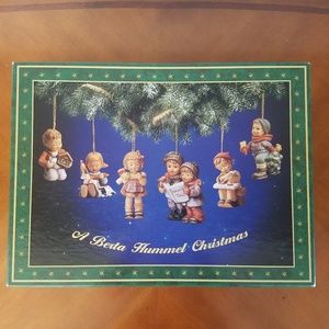 A Berta Hummel Christmas collection ornaments